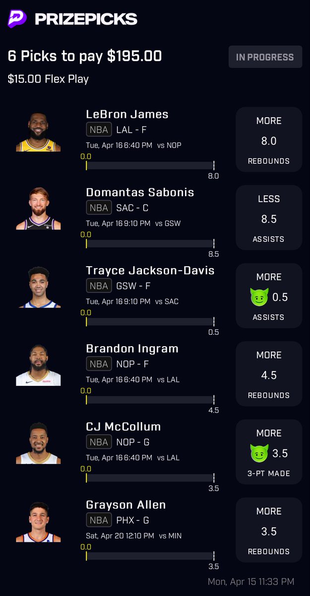 Cliffthecarguy's tweet photo. Today’s #CliffCooks

I’ve seen a lot of people fading Sabonis, hope it pays off. On a cold streak, looking to heat up. 

You boys cookin? @lupu19657 @DesignatedDoyof @TuckerRodgers00 https://t.co/c8LfiQqOhm