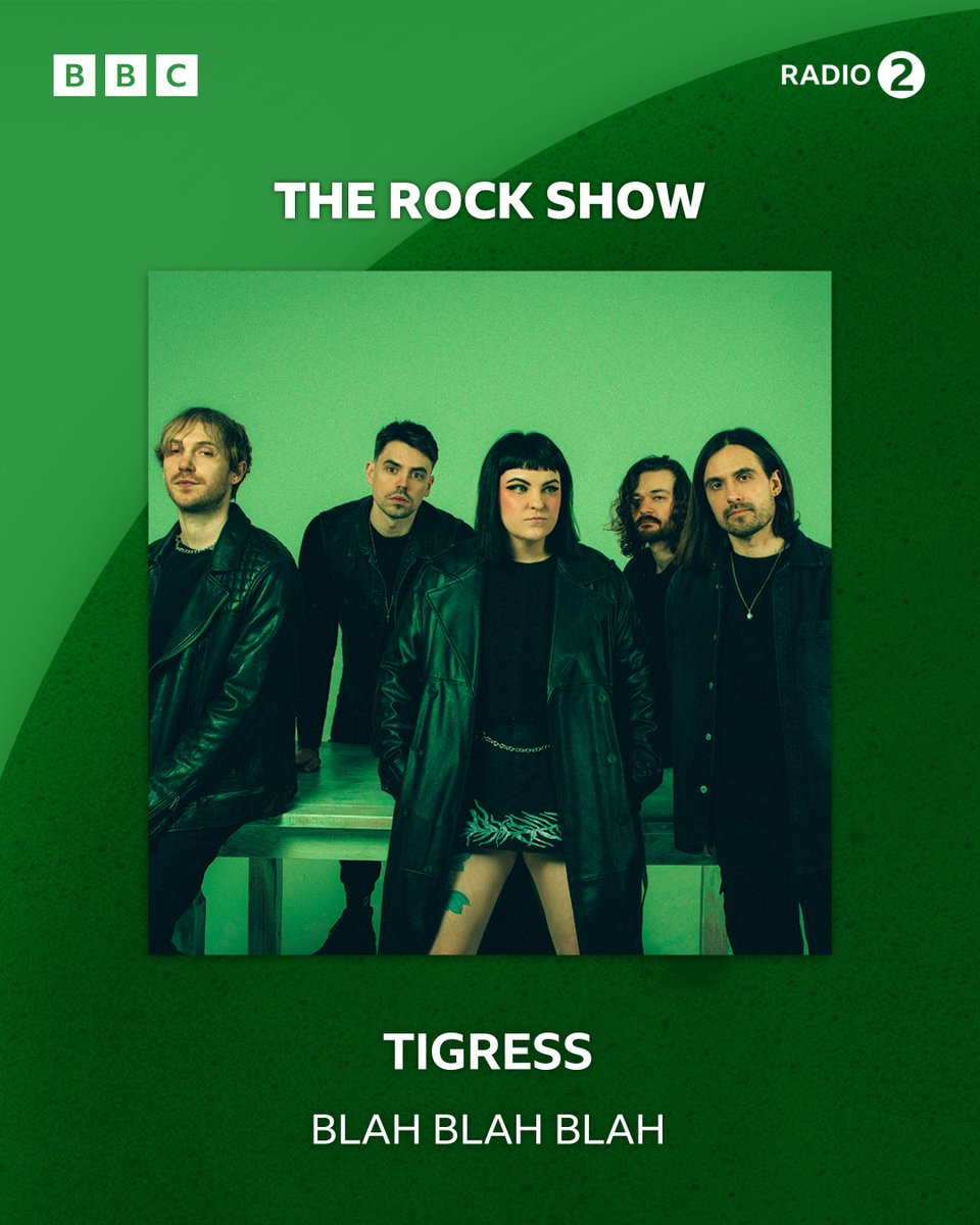 TIGRESSofficial's tweet photo. Shout out to @nelshylton, @AlyxHolcombe (@BBCR1) and @piratejw (@BBCRadio2) for giving Blah Blah Blah some airtime over the last few days 💚💚💚 https://t.co/8QOIQf0Se1