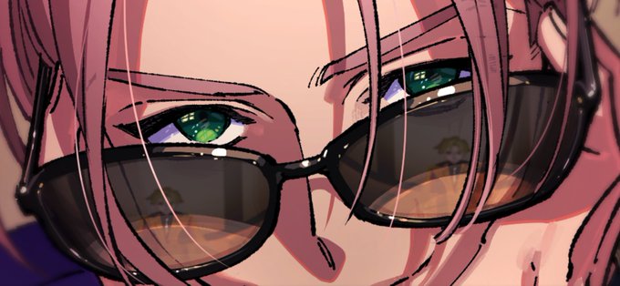 「looking over eyewear」 illustration images(Latest｜RT&Fav:50)