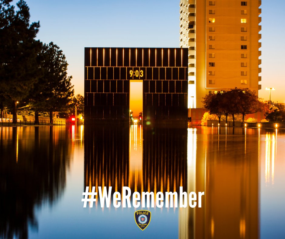 Today, we honor the memory of those lost in the Oklahoma City Bombing. We remember the resilience of our community in the face of tragedy, and our commitment to unity, peace, and understanding.

#WeRemember