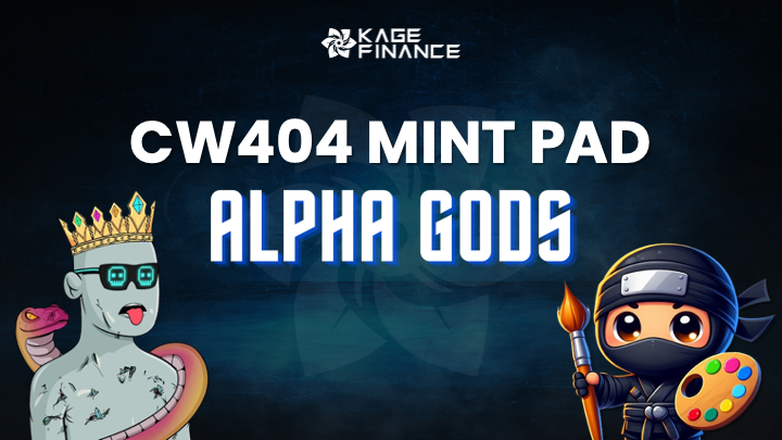 Introducing @AlphaGODSnft, an upcoming CW404 project to launch on Kage Mint Pad! Holders of $KAGE and $YKZ, get ready for exclusive whitelist and reward opportunities!

Learn more: medium.com/@kagefinance/c…