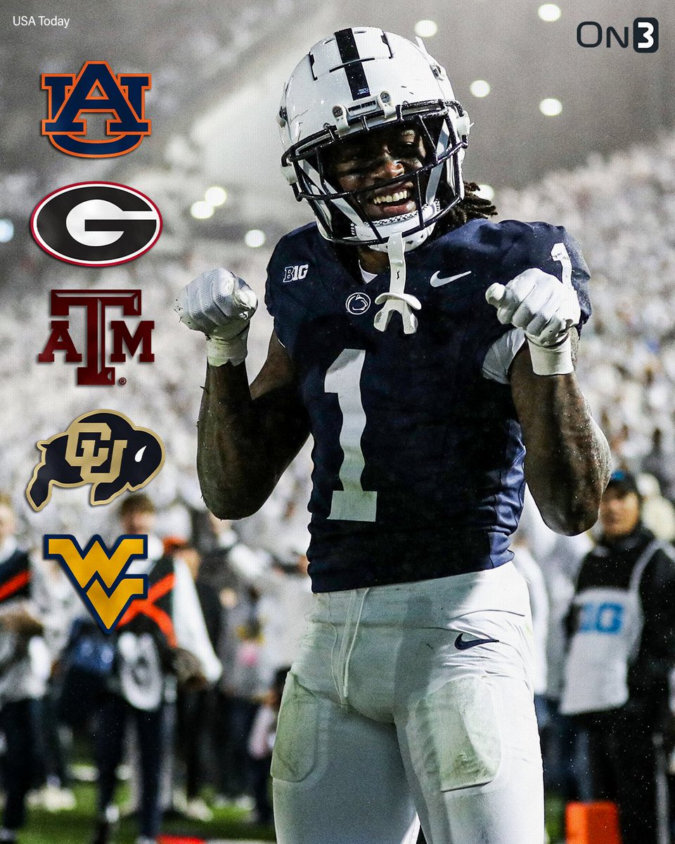 NEWS: Auburn, Georgia, Texas A&M, Colorado and West Virginia have been in contact with Penn State transfer WR KeAndre Lambert-Smith, @PeteNakos_ reports👀 Lambert-Smith is the top available receiver in the portal. on3.com/transfer-porta…