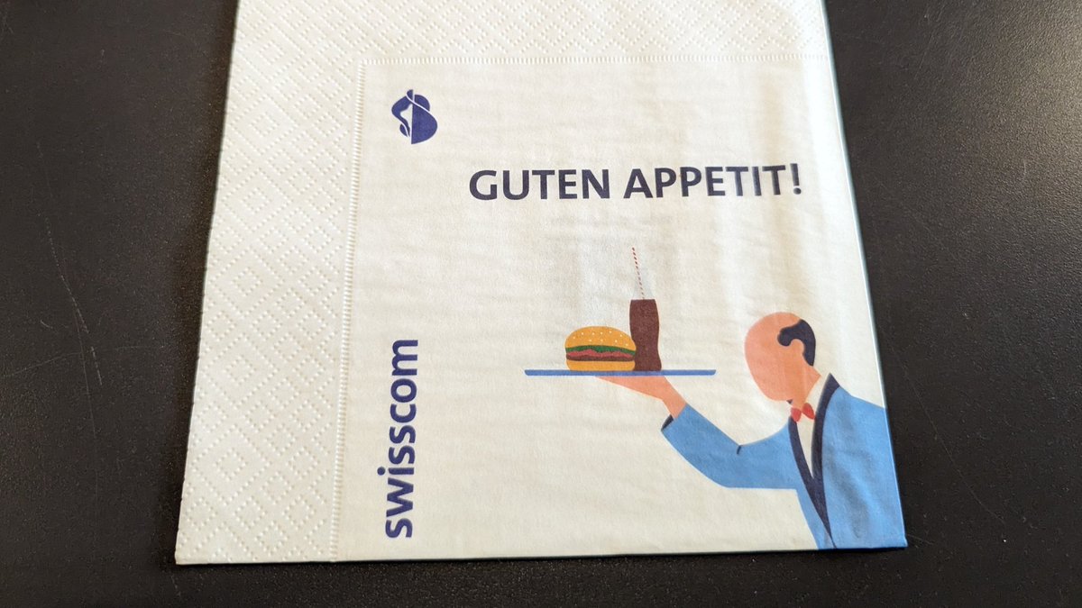 Swisscom brought The Butler to #DevopsDaysZH! Bon appetit to everyone, see you next year!
