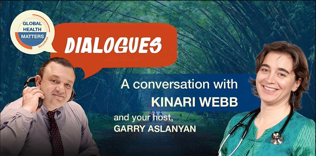 Global Health Matters host Garry Aslanyan chats with Dr. Kinari Webb, a medical doctor and environmental champion! Tune in to hear how she's making a difference & building Health in Harmony.  

Listen to the full episode here - bit.ly/GHM_Kinari

#PlanetaryHealth