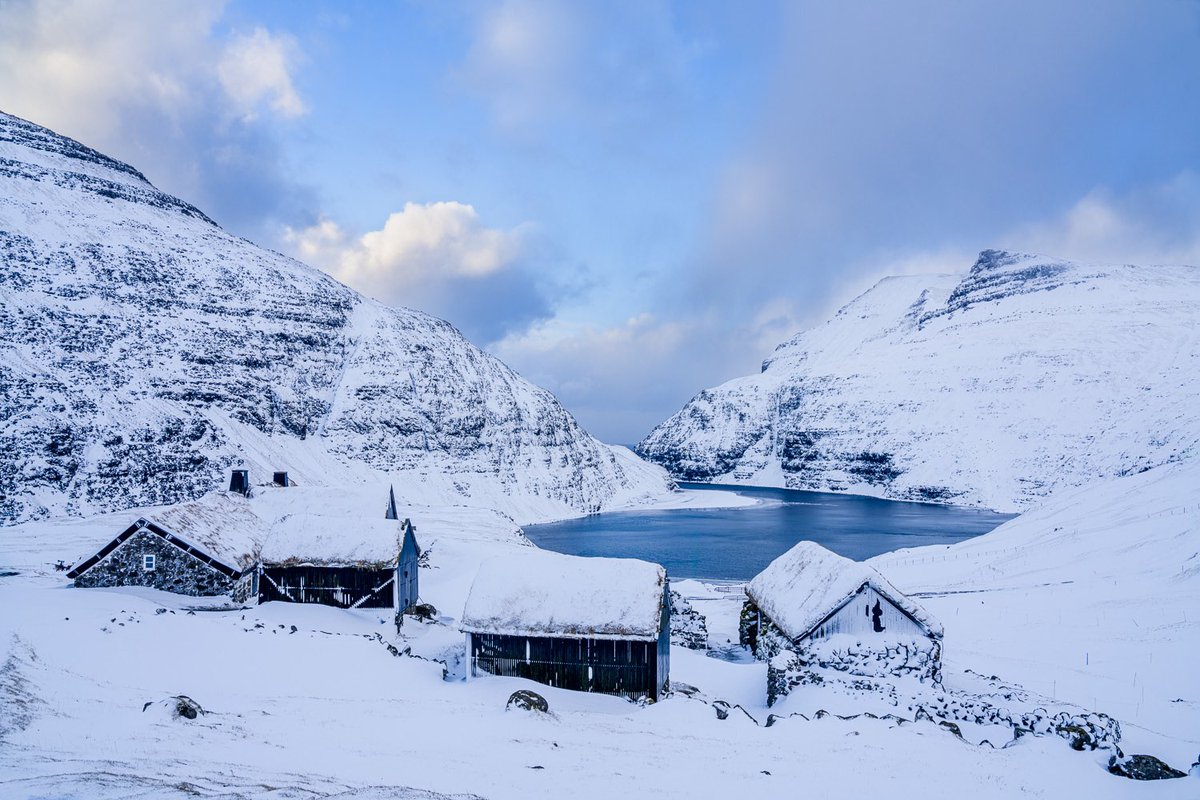 As we start warming up in south Texas from spring into summer I’ll use these photographs from the Faroe Islands to at least revisit cooler memories!   #FaroeIslands #winter #snow #landscapephotography