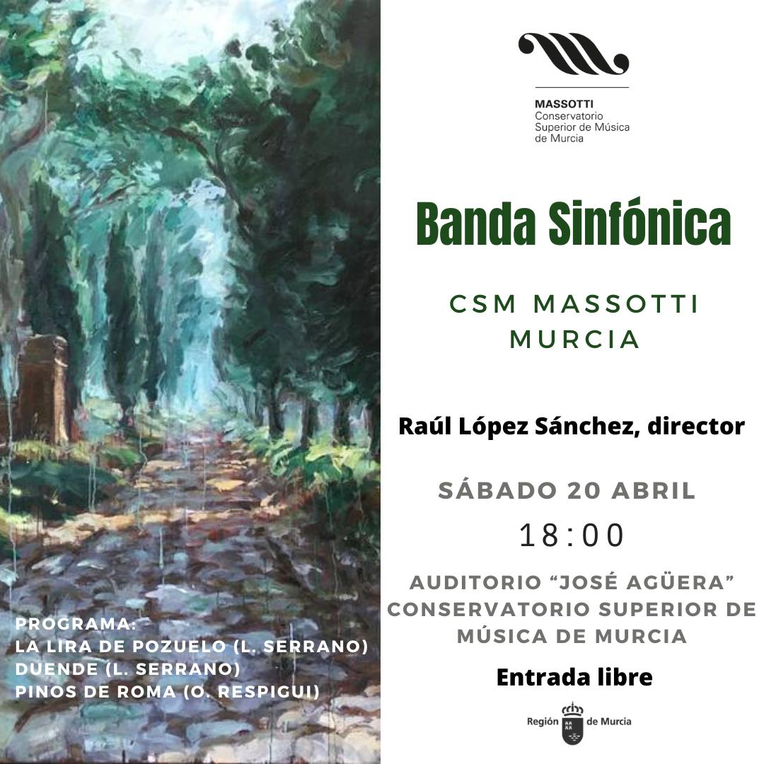 CSMMURCIA's tweet photo. El ‘Manuel Massotti Littel’ clausura su jornada de puertas abiertas con un concierto de su Banda Sinfónica

20 de abril
18 horas
Auditorio 'José Agüera'
#JornadaPuertasAbiertas #CSMM https://t.co/mg6iw4oxMu