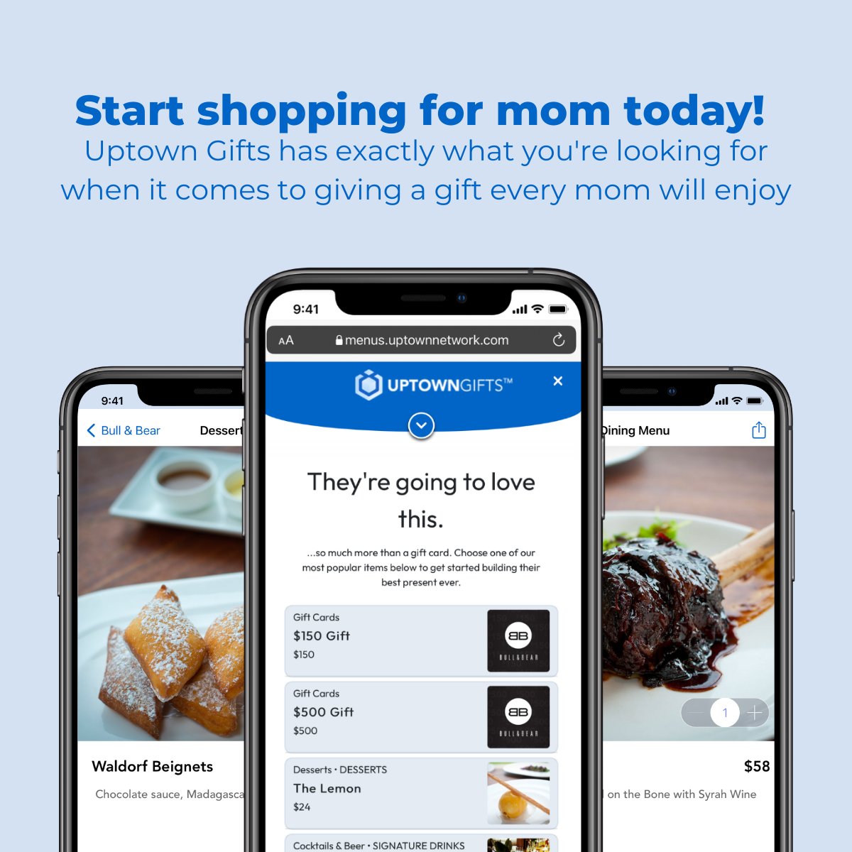 Make mom’s day with a gift she’ll love! Browse Uptown Gifts today for the perfect virtual gift card for Mother’s Day: vist.ly/yji8 

#FoodAndBeverage #QRCode #HospitalityIndustry #Restaurants #Innovation #RedefineHospitality #Sustainability #Trending