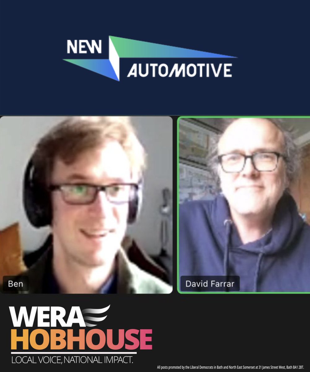 Great to speak with @New_AutoMotive about encouraging high mileage drivers to switch to electric vehicles. We discussed some common misconceptions about EVs which are damaging to the progress of uptake. The facts are clear: affordable EVs can help us towards achieving net zero.