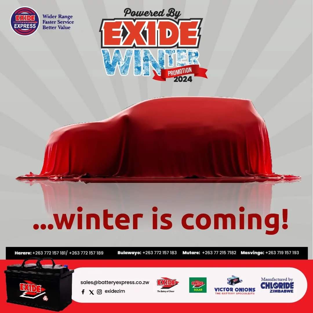 ExideZim's tweet photo. It's almost time! The Powered by Exide Winter🥶 promotion. Fantastic prizes are going to be won this year! Get ready! Tell a friend to tell a friend!
#winteriscoming
#poweredbyexide
#exidebatteries
@Mavhure @KUDZIELISTER2 @takemorem1 @EsteemComms @alickmacheso3 @IdeasZaka https://t.co/nrwOP6Bn0s