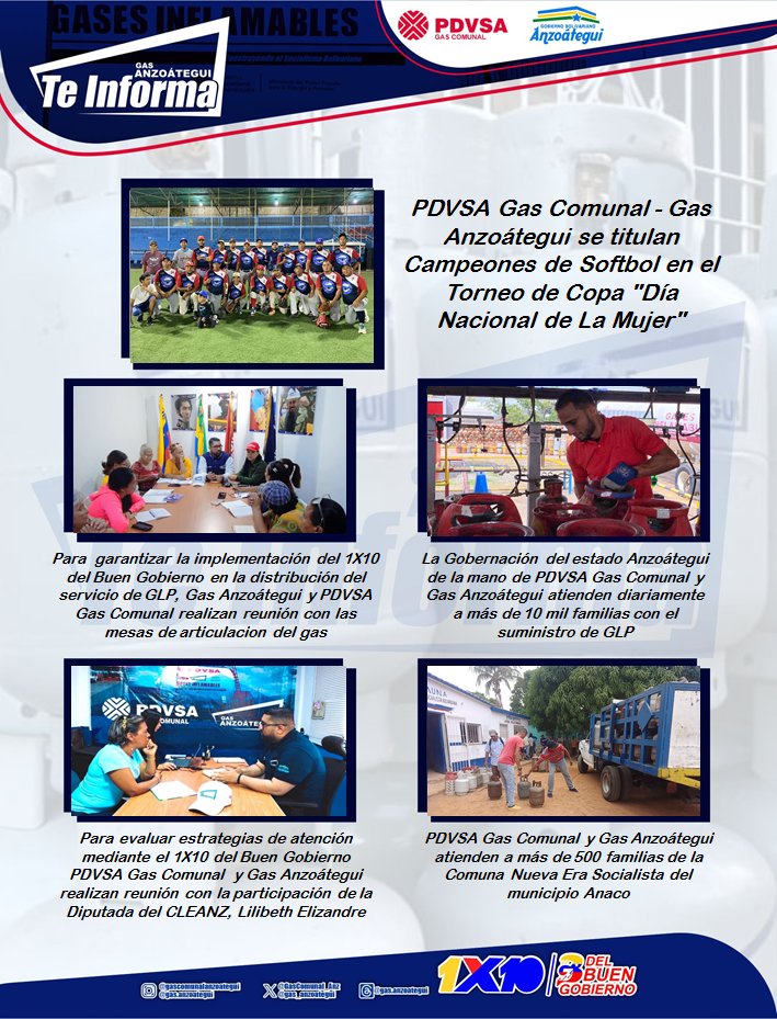 ¡Nueva Edición! 📰

Compartimos nuestro Boletín Informativo "Gas Anzoátegui Te Informa" con las noticias más importante de la Semana. ↙️

"Construyendo un Destino Próspero"

<a href="/NicolasMaduro/">Nicolás Maduro</a>
<a href="/luismarcanos/">Luis Marcano</a>
<a href="/anzoateguigob/">Gobierno Bolivariano de Anzoátegui</a>