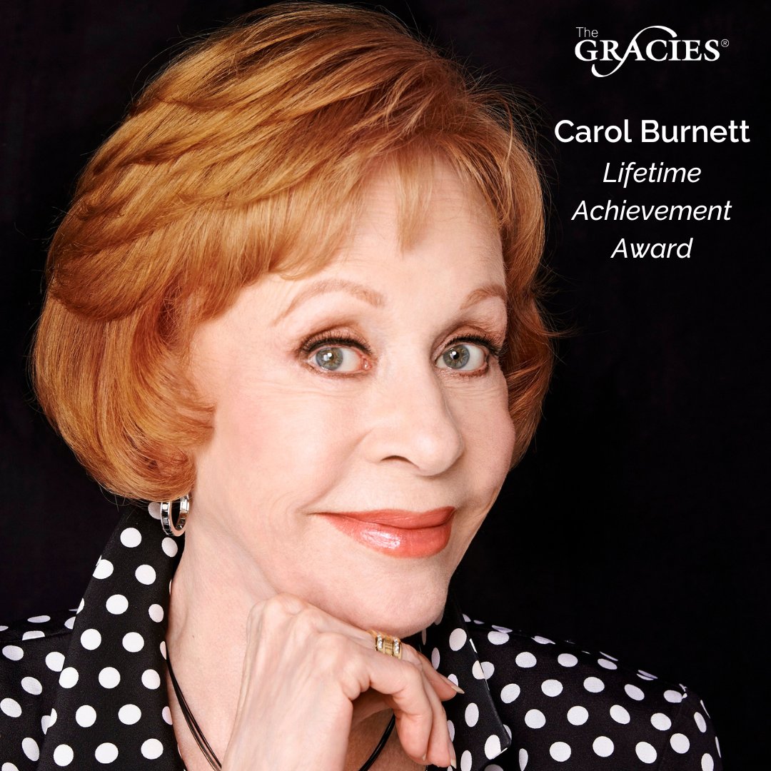 The Alliance for Women in Media Foundation is thrilled to announce that the legendary Carol Burnett will be honored with the #LifetimeAchievementAward at the 49th Annual Gracie Awards Gala on May 21st! 🎉 #TheGracies allwomeninmedia.org/2024-lifetime-… #CarolBurnett