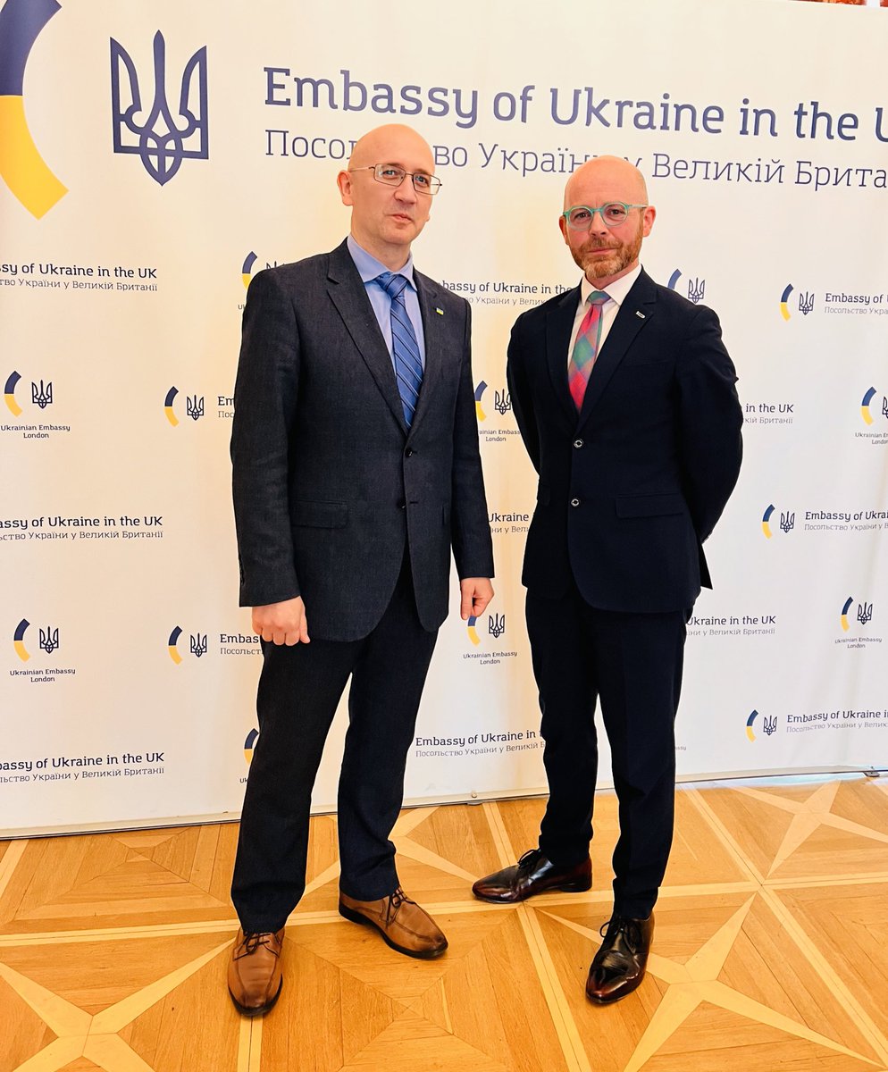 MartinJDocherty's tweet photo. Thank you to Chargé d'affaires @UkrEmbLondon for hosting me this afternoon to discuss the defence of #Ukraine  🇺🇦 🤝 🏴󠁧󠁢󠁳󠁣󠁴󠁿 https://t.co/m0OCZe0zUf