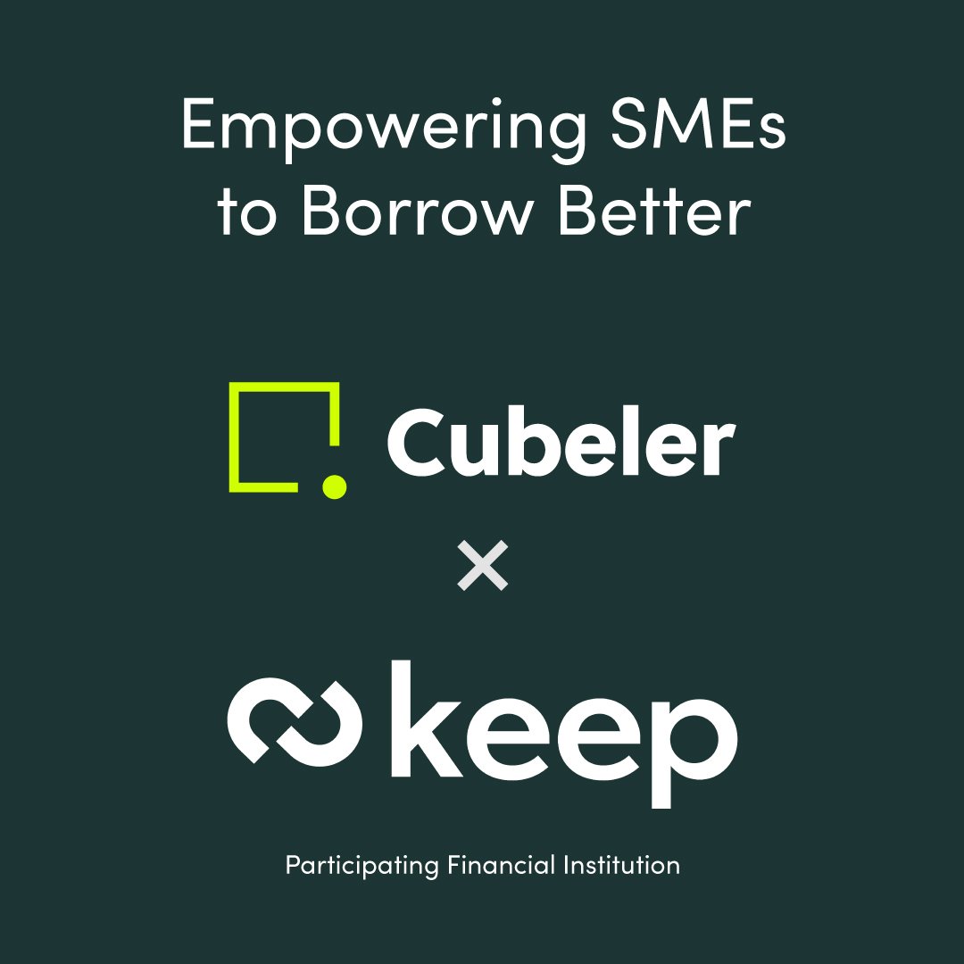 Discover our new Lending partner Keep, which supports and accelerates access to financing through our AI to SMEs.

Start here: hubs.la/Q02sYbyY0

Thank you, Keep Technologies, for reinforcing the growth of #SMEs by partnering with Cubeler Business Hub.

#TryKeep