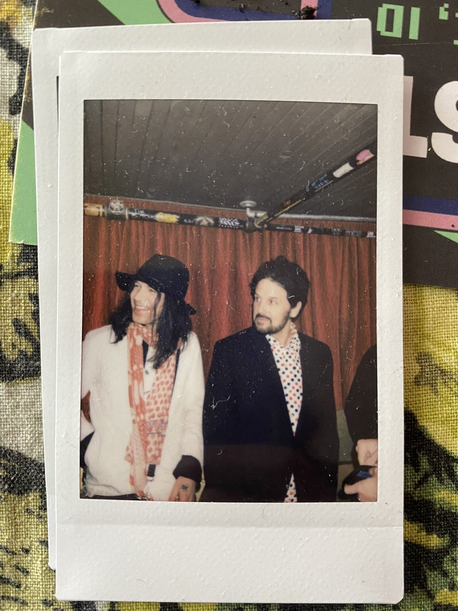 sun_atoms's tweet image. polaroid 📷 @derekslg 
backstage Star Theater 
Great night with @federale_pdx @sun_atoms &amp;amp; @darkswoon 
#thankspete #sunatoms #littlecloudrecords