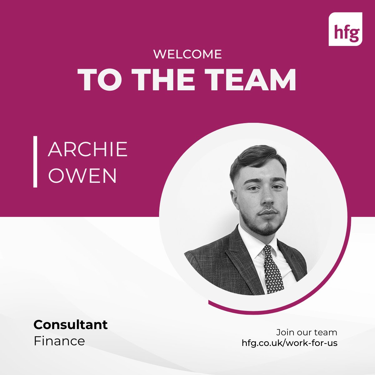 HFGInsuranceRec's tweet photo. Welcome to HFG, Archie Owen!
The newest addition to our team joins with a background in insurance recruitment and joins our Finance division as a Consultant.
π© archie.owen@hfg.co.uk
π +44 (0) 207 337 8820
For a career at HFG: https://t.co/QRptGSImSj
#insurancerecruitment https://t.co/25SjkTDZH4