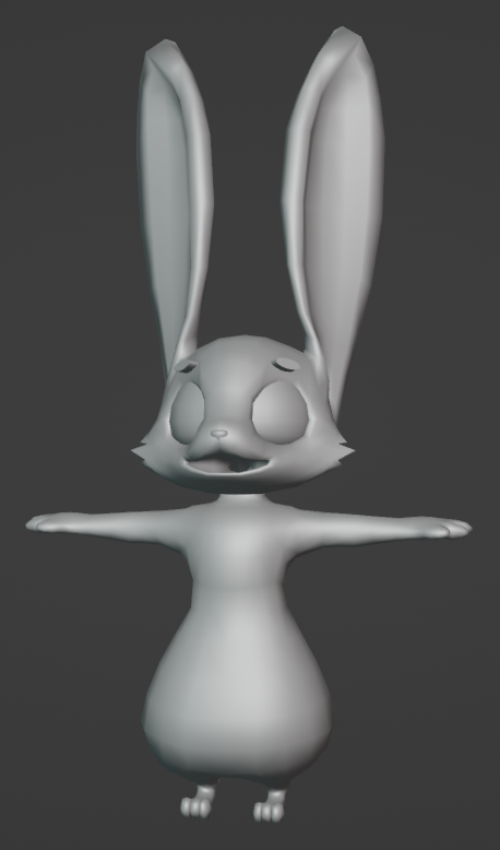 Leithey_'s tweet photo. Sneak peek of an VRChat avatar base that I started working on :3 🐇 https://t.co/o1H484Un8F