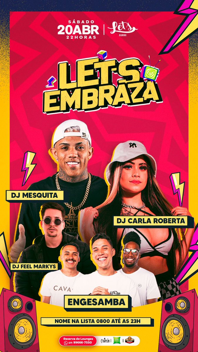 Arenaaomar's tweet photo. Sábado é Dia de Leta Guriri com essa Super programação, nome na lista 0800 até as 23:00hs, clique no link https://t.co/7MepA9x5hK https://t.co/ngKjUYxJIT