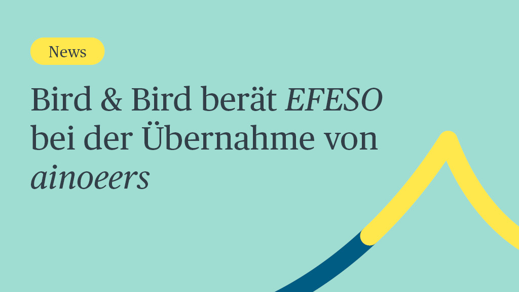Wir haben die deutsche Tochtergesellschaft EFESO Holding GmbH bei der Übernahme des Supply-Chain-Consulting-Teams von aioneers beraten. twobirds.com/de/news-and-de…