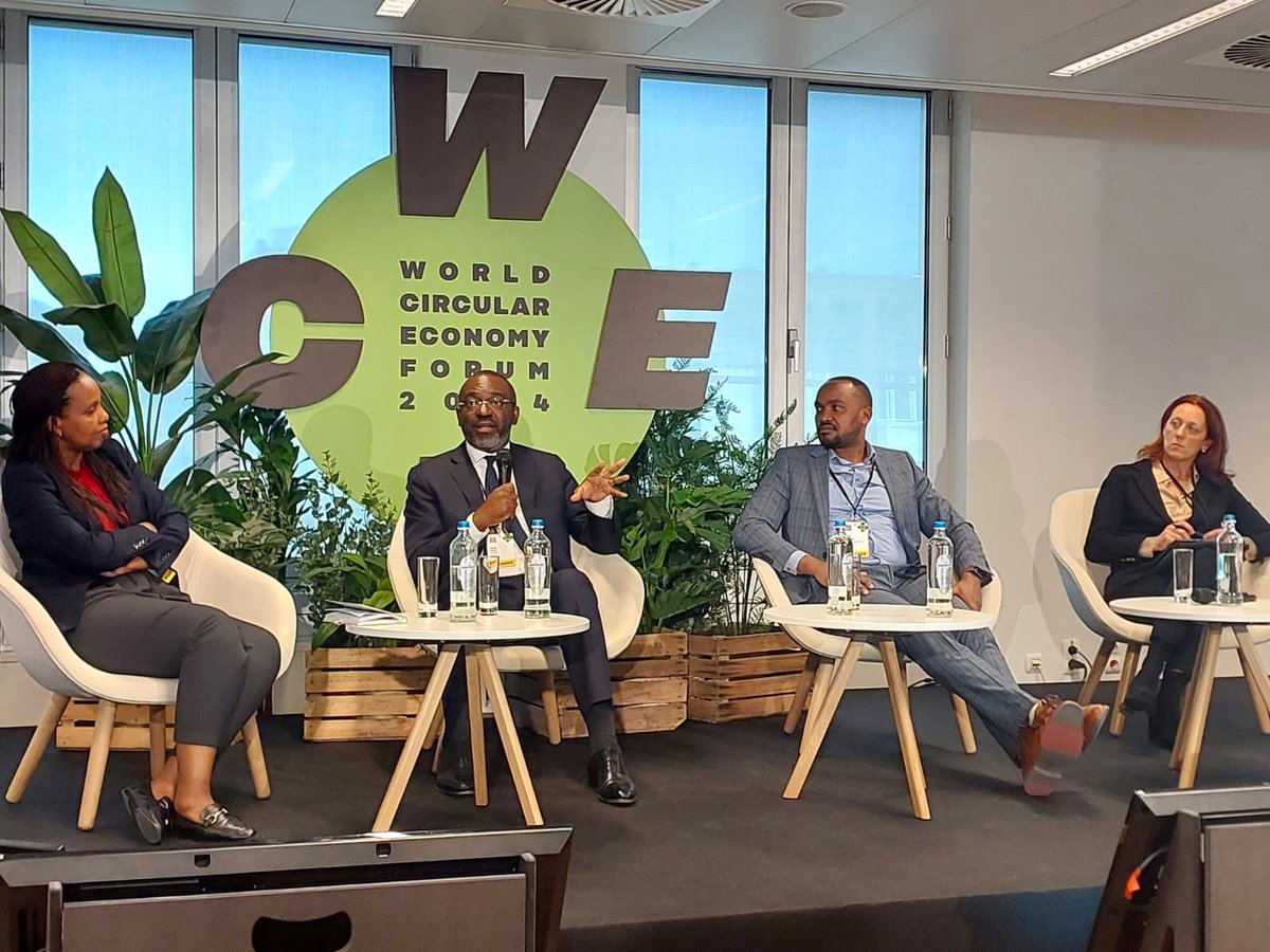 It's a privilege to join the global dialogue at the World Circular Economy Forum 2024 in #Brussels. It's a great opportunity to learn and network with fellow visionaries in the circular economy. I am honored to engage alongside esteemed colleagues like Jack Kimani of CAP-A,