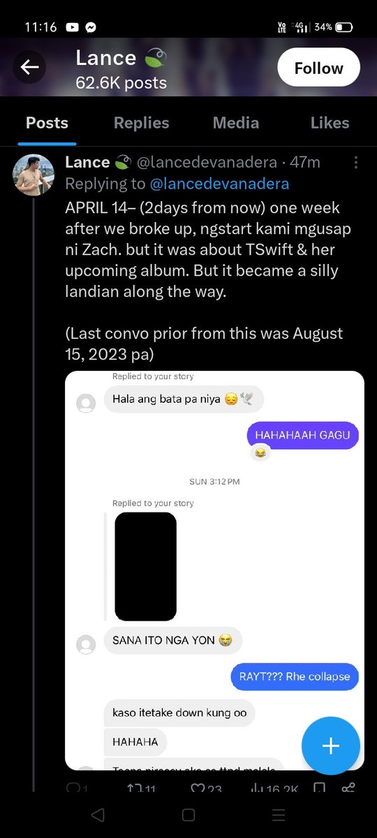 _callmepoksy's tweet photo. @katsusouup ANG GULO NG EX MO, SABI NYA NICKNAME LANG DAW NI ZACH YUNG 'RACHEL' E BAKIT PARANG BAGO PALANG SILA NAG UUSAP KUNG MAY CONVO PALA LAST AUGUST PA?? 

DELETED YUNG CONVO? 👀 https://t.co/izLAiwmGAt