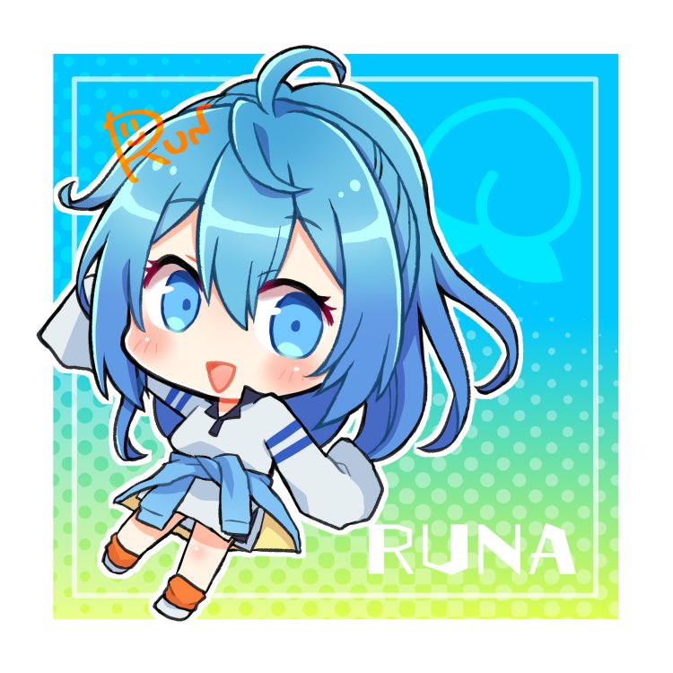 るなちゃん！！💐 #からぴち #ぴちあーと