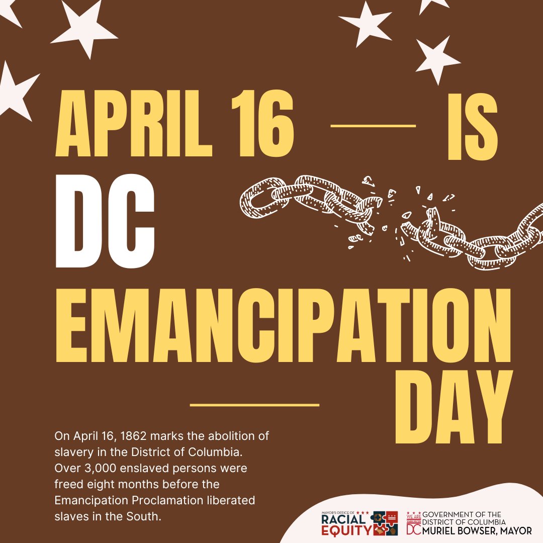 Happy #DCEmancipationDay!