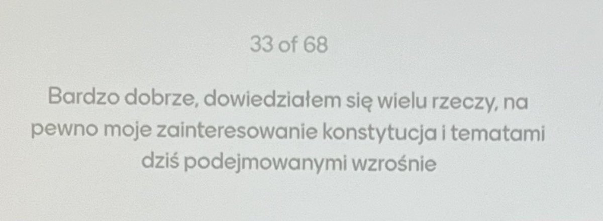 TdKonstytucjaPL's tweet photo. Jak uczniowie Szkoły Okrętowej i Technicznej oceniają nasze warsztaty #SiłaMłodychMostPokoleń ? #SMMP
Przekaż 1,5% dla projektu #TdKonstytucja KRS 0000820007
Projekt jest współfinansowany przez Unię Europejską, Open Society Foundation, Krajową Izbę Radców Prawnych, Fundację SOL https://t.co/6UnVmrlHmW
