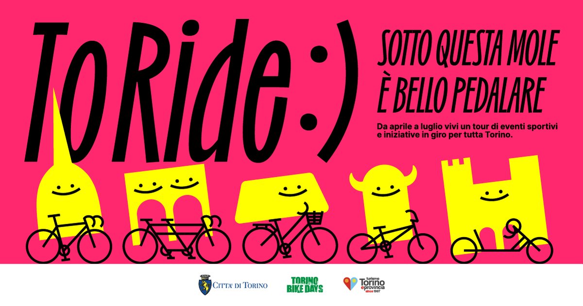 🚴 Il Giro d'Italia e il Tour de France in città.
A maggio e a luglio #Torino ospita i due più grandi eventi ciclistici a tappe del mondo.
📌 Eventi diffusi: turismotorino.org/it/esperienze/…
@LeTour_Italia @giroditalia #GrandDépart2024 #giro107