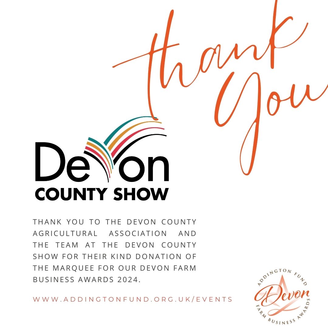 Thank you to the DCAA & the team behind the @DevonCountyShow for their kindness and continuous support for the Devon Farm Business Awards🏆 We look forward to seeing you all on the 15th May to celebrate the best of Devon's agriculturalists! farmbusinessawards.org.uk/devon-farm-awa… #DevonsBest