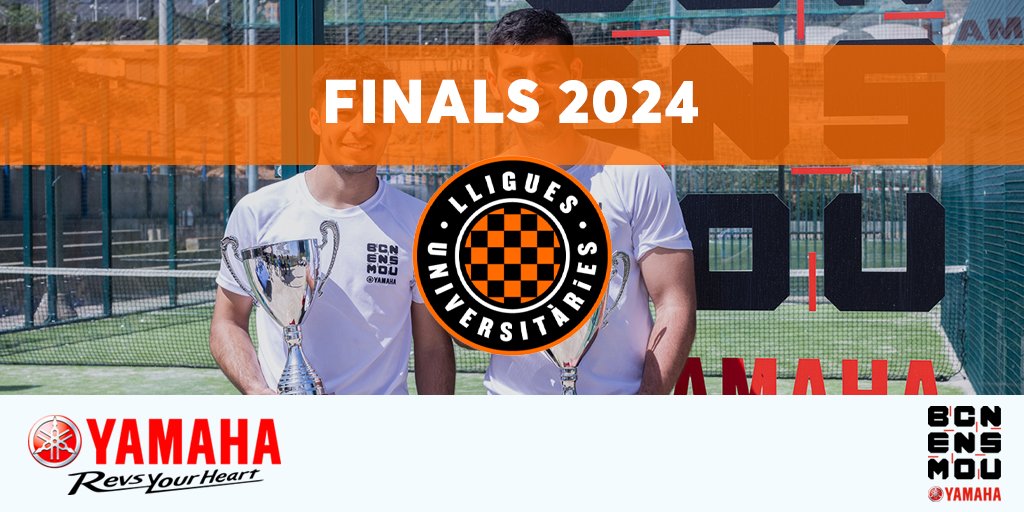 LligaUni's tweet photo. 💥 Les finals de les #LliguesUniversitàries de Barcelona 2024 han acabat com un xoc de titans! 🏆

Descobreix els campions, MVPs i màxims golejadors al nostre lloc web! 🥇 🏀🏐⚽️🎾

Per a més informació, fes clic aquí 👉https://t.co/voNa5H7SoR

#YamahaBCNENSMOU https://t.co/UeJGMt0PFW