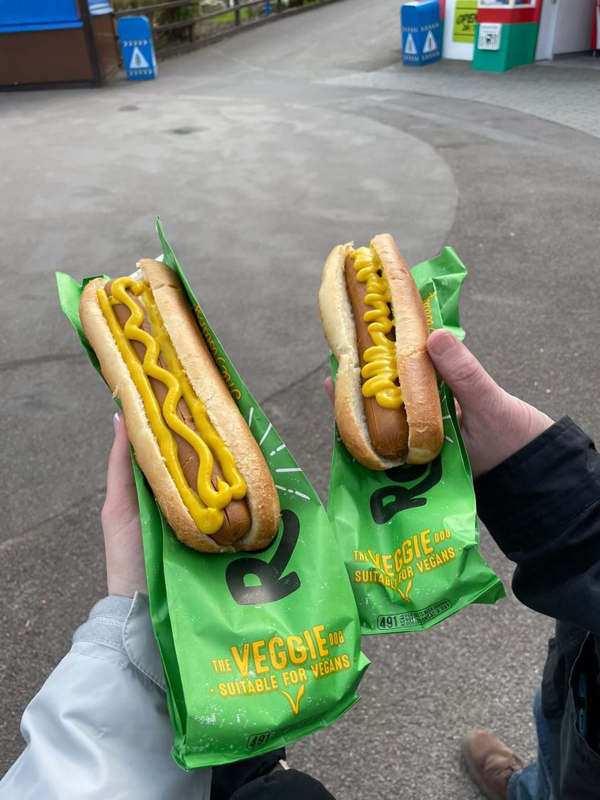 Veggie dogs: the main reason we hit up LEGOLAND! 🌭😋 (📸:@life.with.little.folk)