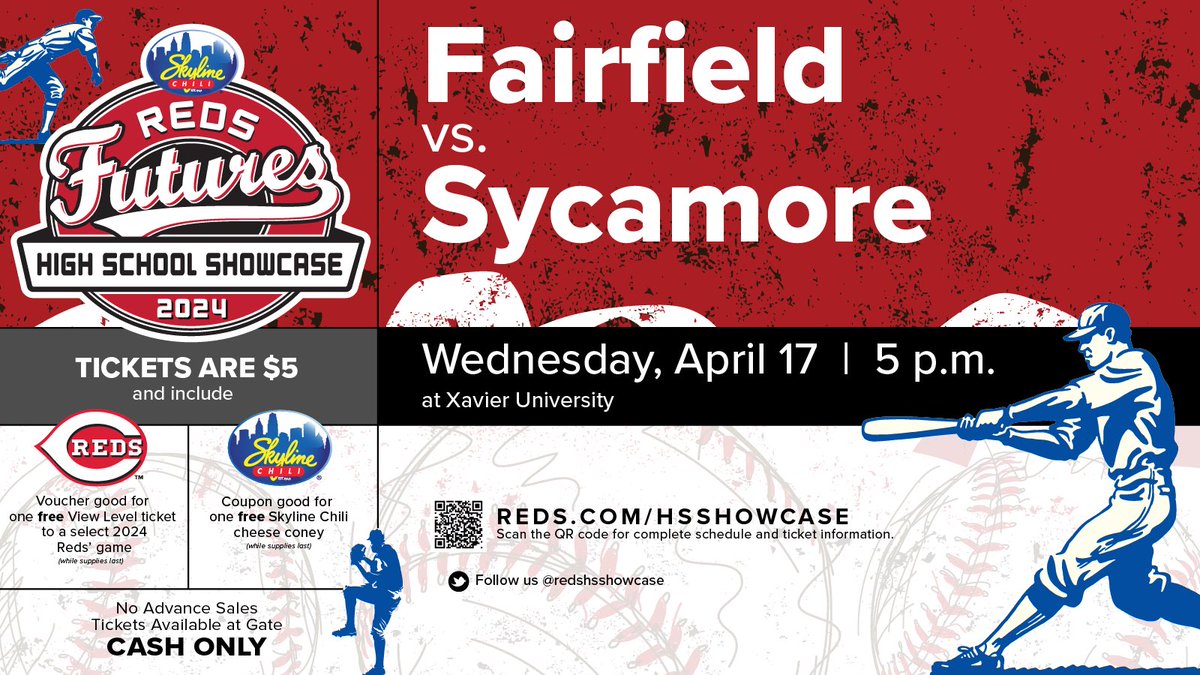 Come out tomorrow night at Xavier University as the Aves take on <a href="/fcsdathletics/">Aaron Blankenship</a> in a GMC matchup in the <a href="/redshsshowcase/">Reds HS Showcase</a>! Tickets are available now in the link below, and you can buy tickets at the gate with cash only.