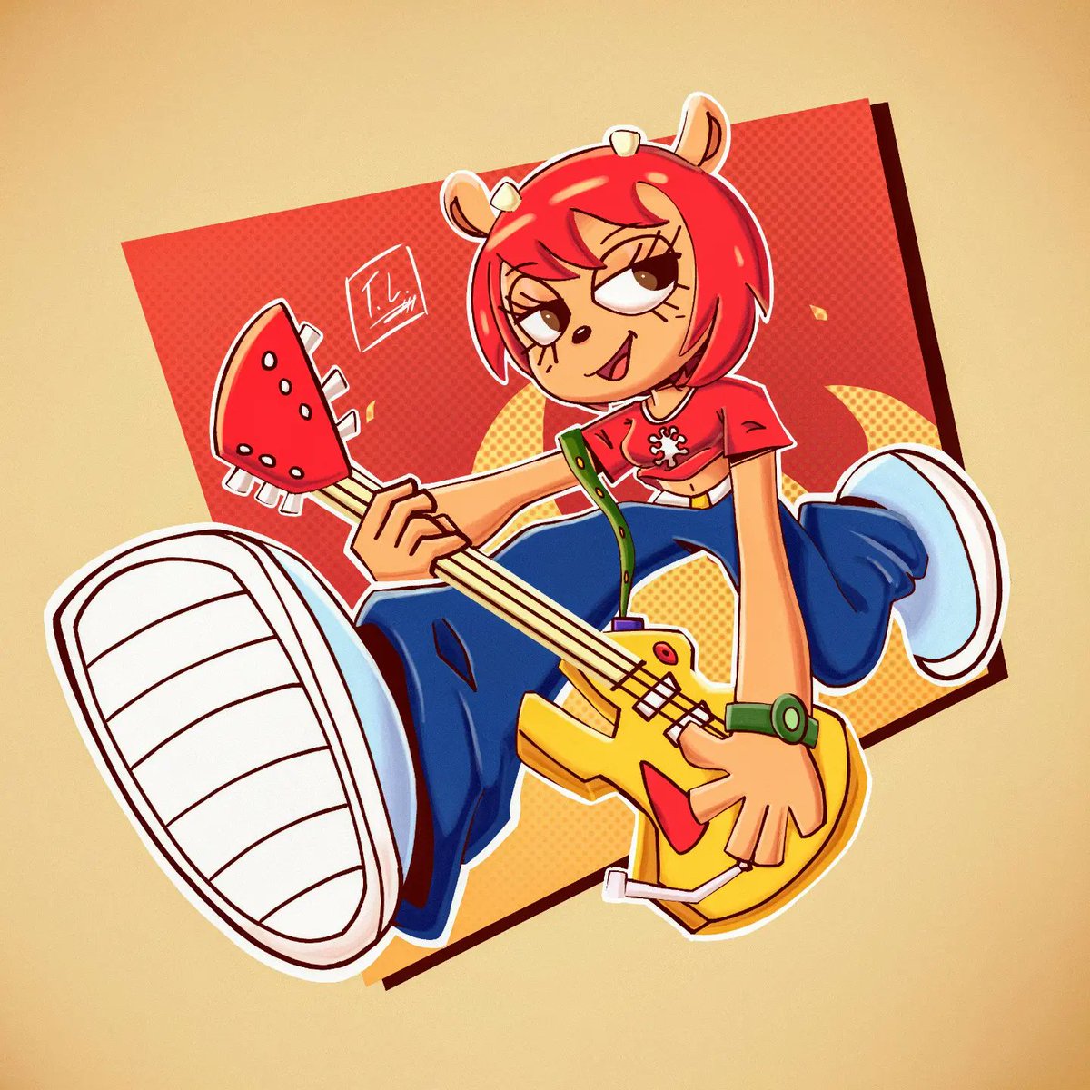 Teusloop's tweet photo. Jammy Lammy
#UmJammerLammy #ParrapaTheRapper https://t.co/dXkV3sjtsG
