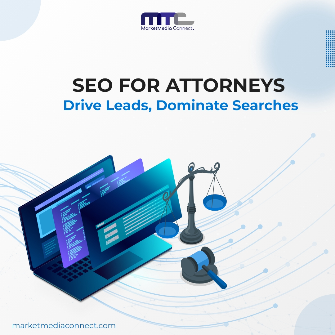 Boost your #legalpractice with targeted #SEOstrategies designed for #attorneys. From optimizing your website content to leveraging local SEO, we'll show you the keys to standing out in a digital landscape. Visit our website: marketmediaconnect.com/attorney