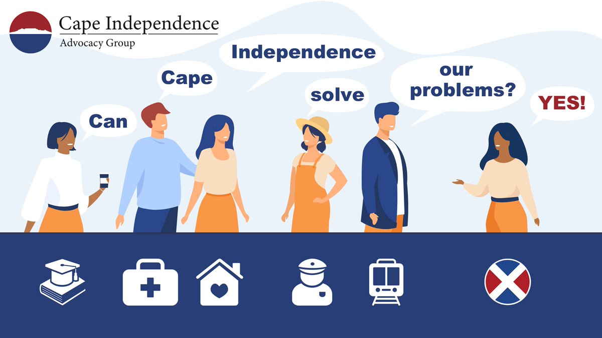 Cape Independence will allow us to elect our own government and to remove it if it doesn't perform. #capeindependence