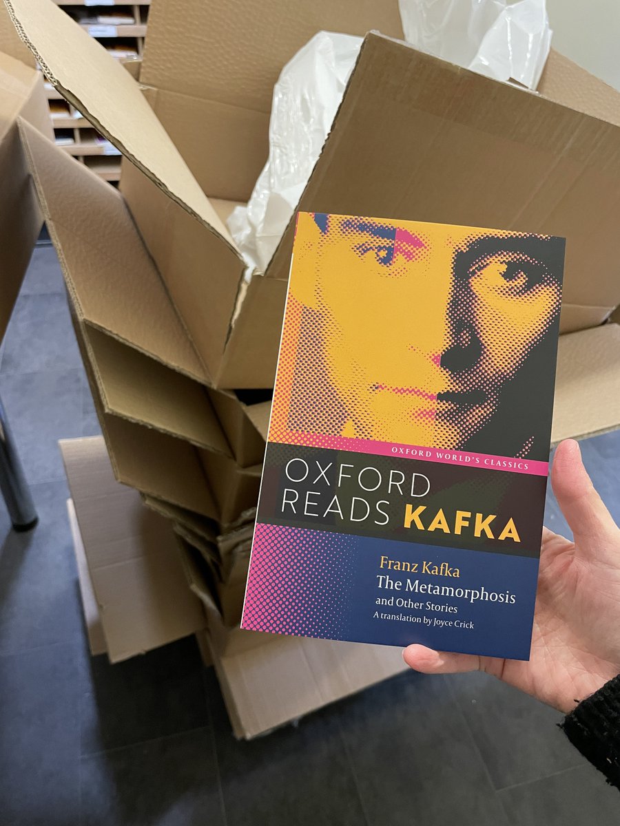 Something big is happening! #oxfordreadskafka is beginning. What does this mean for you? Every student has been gifted a copy of The Metamorphosis and other stories. You will find this in your pidge. More information to follow by email.