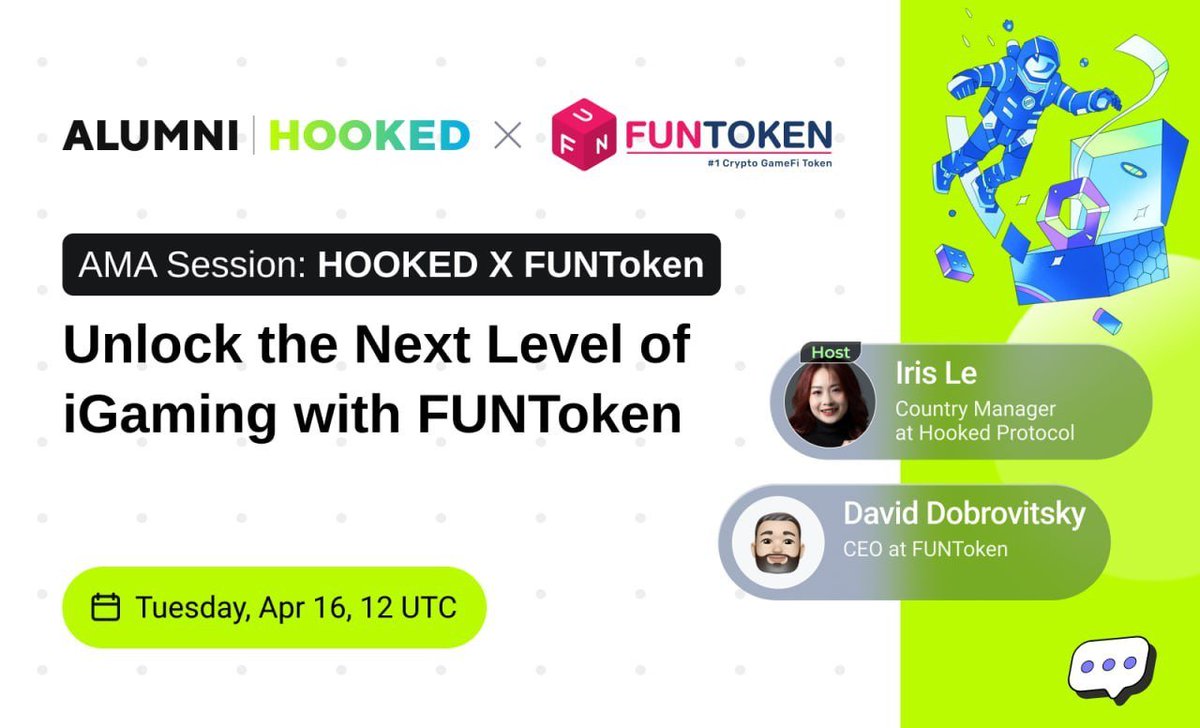 HookedES's tweet photo. #NuevaEradeHOOKED #HookedonWeb3Mastery

Domine la Web3 a través de una charla profunda con el gigante del ecosistema Web3, FUNToken, ¡uno de los tokens GameFi líderes a nivel mundial con más de 350,000 poseedores de tokens!

@FUNtoken_io @HookedProtocol https://t.co/BqdkoImhpo