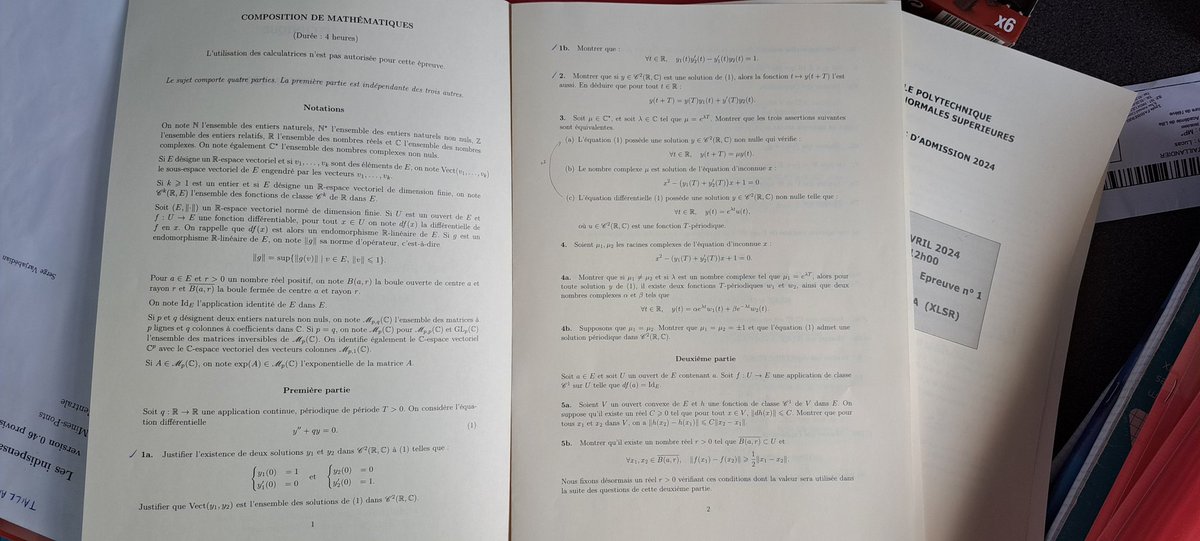 Fantm12's tweet photo. @Progressermaths Un mix d'equa diff et de calcul diff https://t.co/bjLnDBDWyO