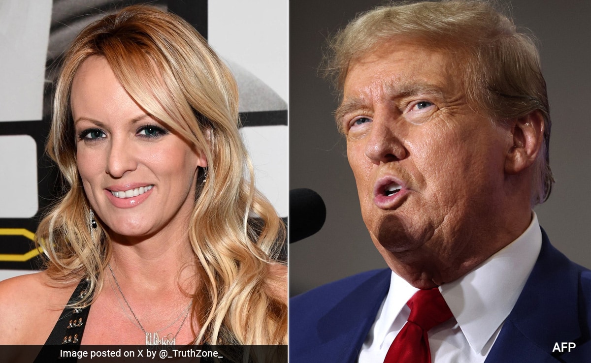 Stormy Daniels (ifoto ya mbere ni iyo muri 2010)|Kari kedzjaaaa 😉 Donald Trump aregwa kuba yarishyuye uyu mukinnyi wa films z'imibonano mpuzabitsina ngo atamena ibanga ry'uko bahuje ibihimba by'irondoka. Yamwishyuye muri 2016 mbere y'amatora atinya ko byamwicira izina…