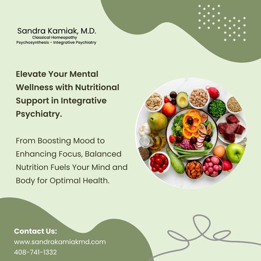 Benefits of nutritional support in integrative psychiatry ✅ Nutritional support plays a role in neurotransmitter production, influencing mood and cognitive function. #PositiveChange #MindfulLiving #Healing #Homeopath #Colds #HomeopathyRocks #HomeopathyTreatments