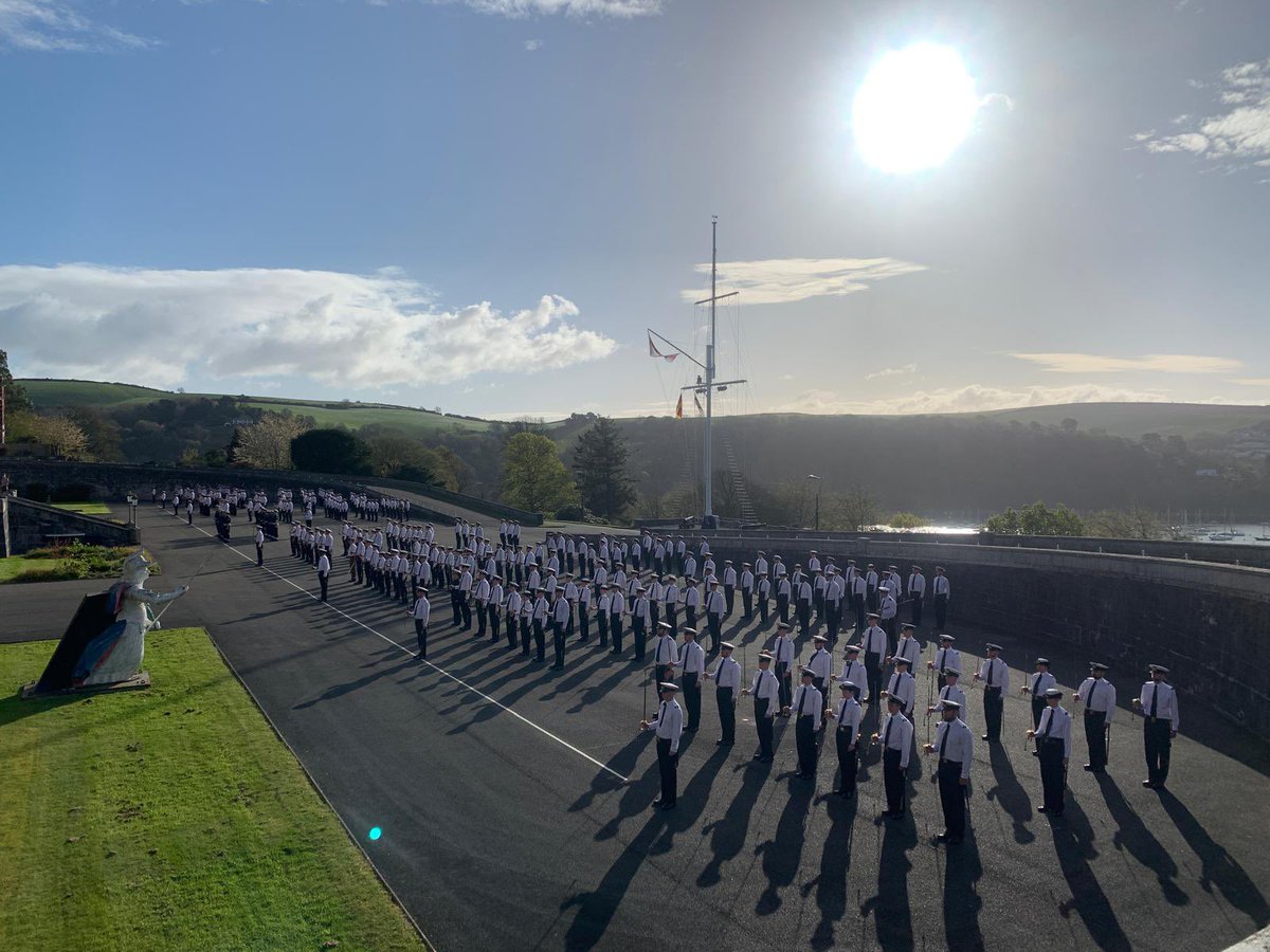 Practice makes perfect. Proud to see the cadets getting ready for their big day. 🫡 More to follow, check out @DartmouthBRNC on Thursday 👀 🤞for ☀️