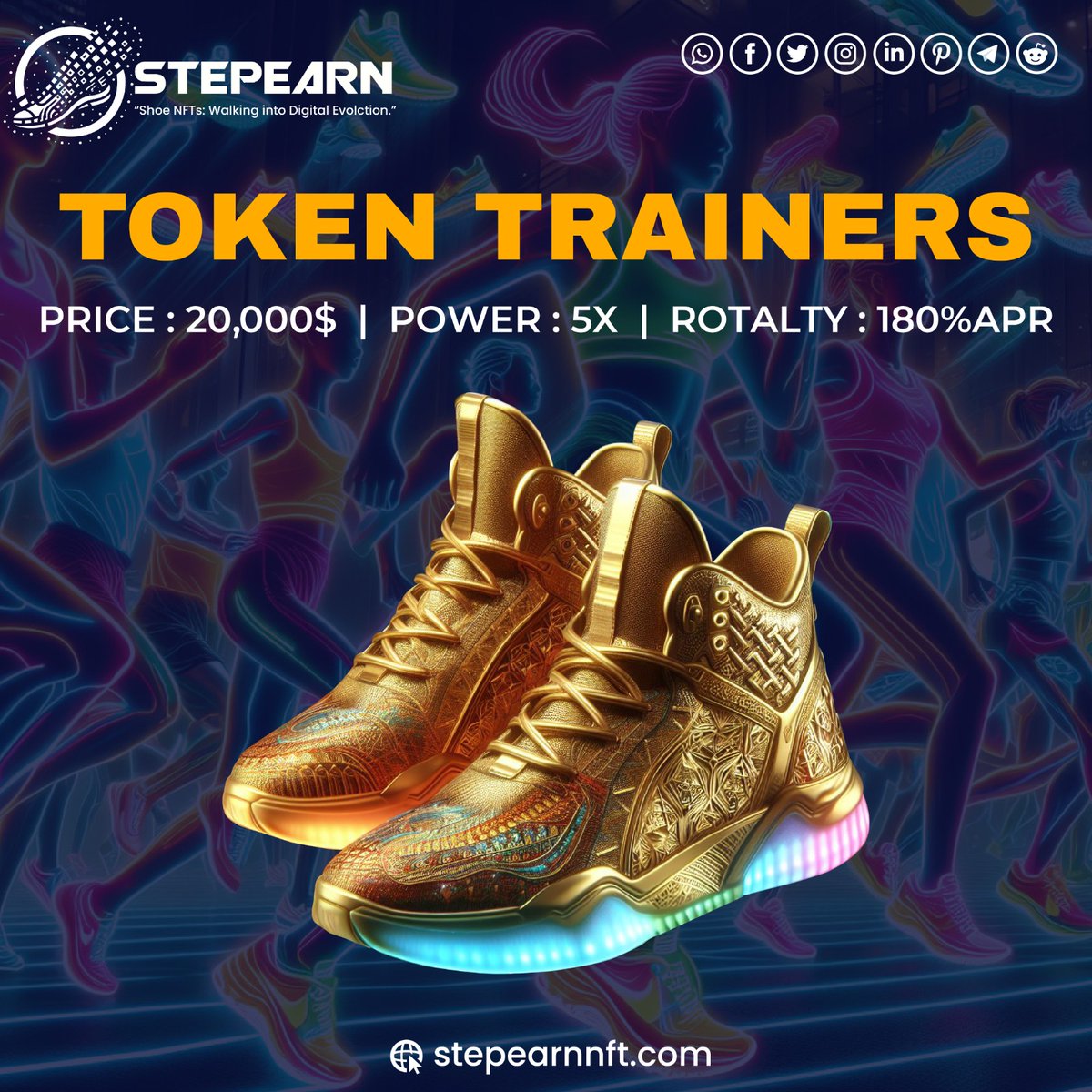 mrinmaye321's profile picture 'Step into Rewards: Introducing the StepEarn Shoe Package!'
