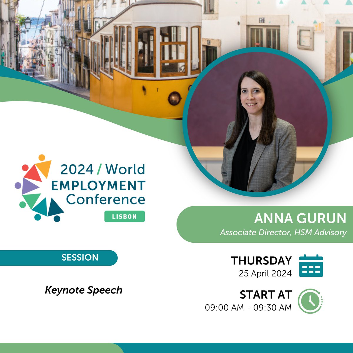 Some transformative forces are reshaping the future of #work. At #WEC2024Lisbon @AnnaGurun of @HSMAdvisory will take us on a thought-provoking journey into understanding those trends & their implications for organisations worldwide. eu.eventscloud.com/website/12979/…