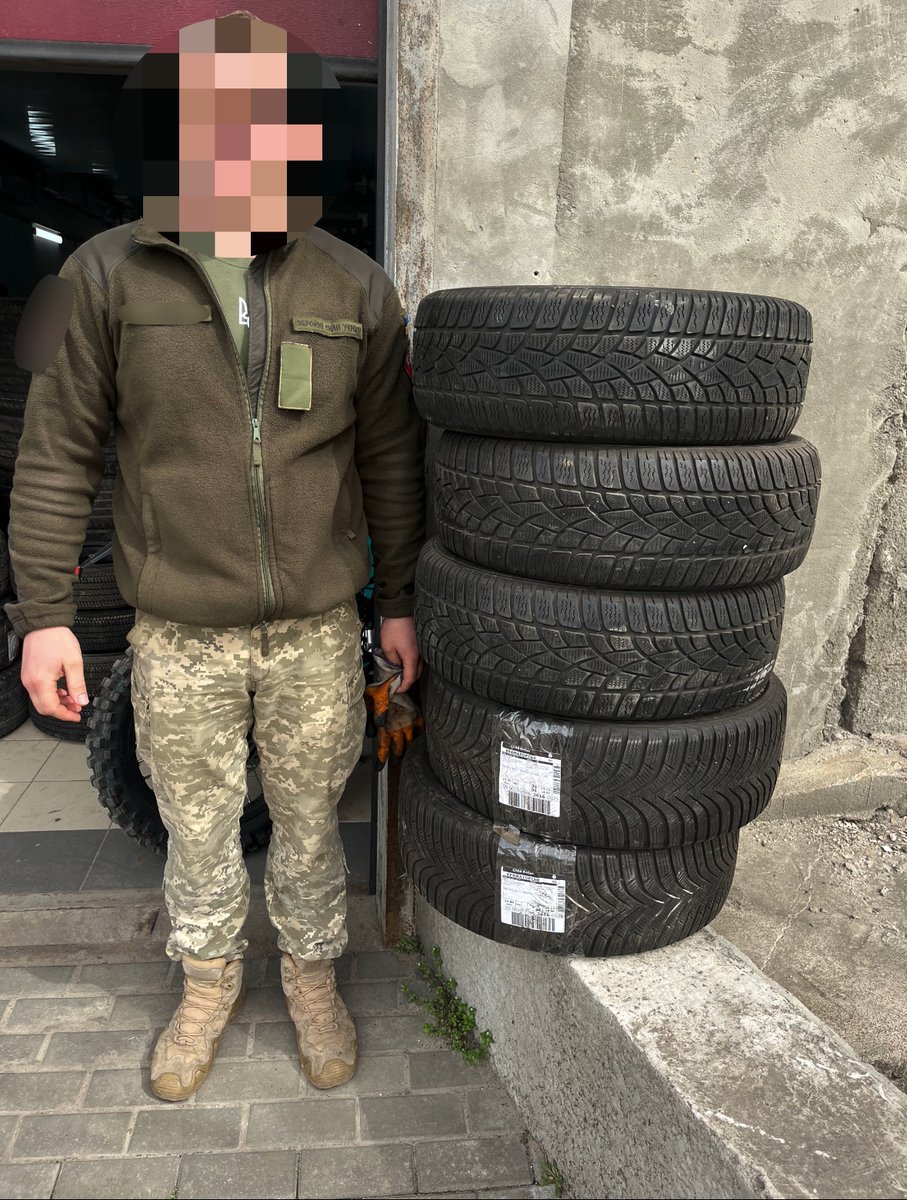 The military is grateful for the help and is sharing photos with the received tires. Every contribution matters, every wheel brings victory closer. Together, we will win! #zampotech #NAFO #WheelsOfVictory #NAFOfellas #NAFOworks #StandWithUkraine
