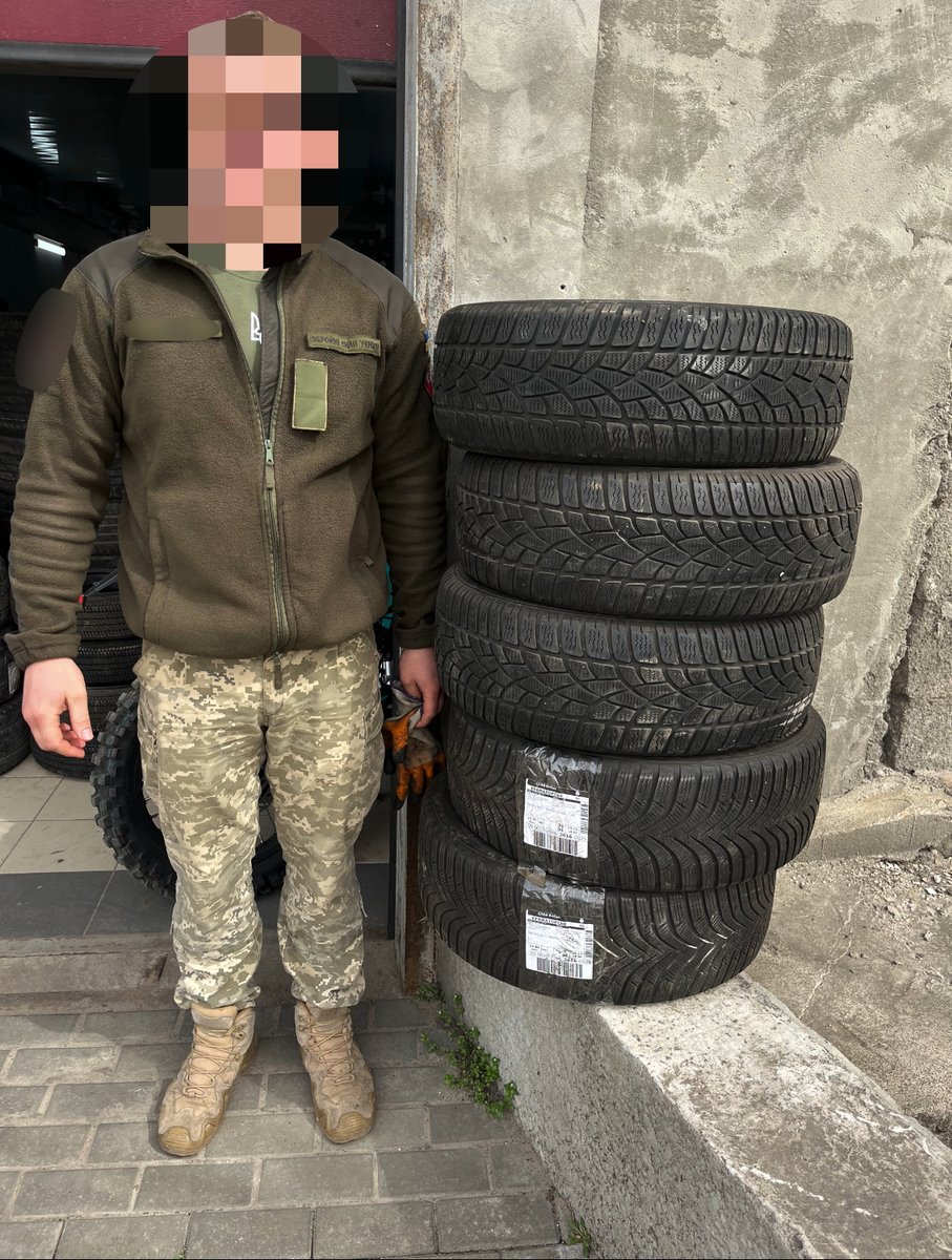 zampotech_ua's tweet photo. The military is grateful for the help and is sharing photos with the received tires. Every contribution matters, every wheel brings victory closer. Together, we will win! #zampotech #NAFO #WheelsOfVictory #NAFOfellas #NAFOworks #StandWithUkraine https://t.co/RIj2feVX5x