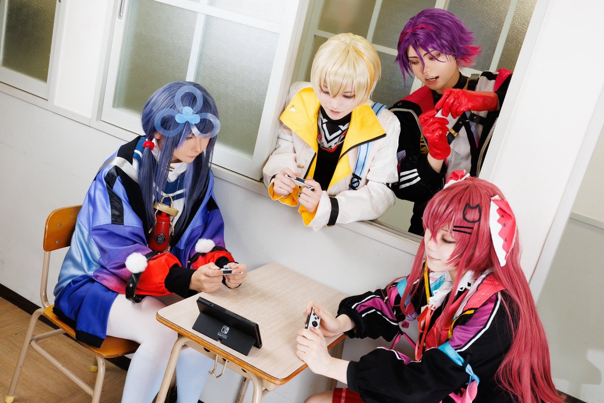 ※Cosplay
🌈🕒/kmpt-じゅ(1組)

　　 第○回︎︎マ' │カ大会

 ︎︎