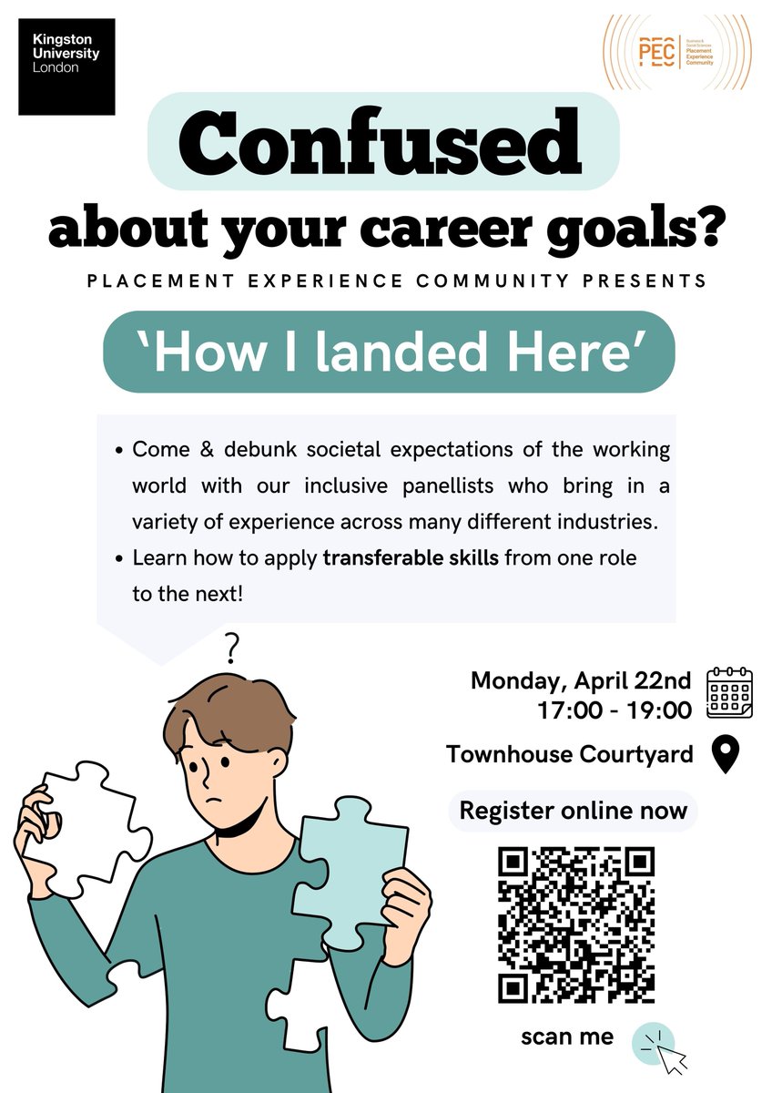 🚀 If you're a current student making big plans for your future, this event is not to be missed! 💡 Join us for this insightful panel discussion designed to guide you through the early stages of your career journey. 🔗 bit.ly/442sleT