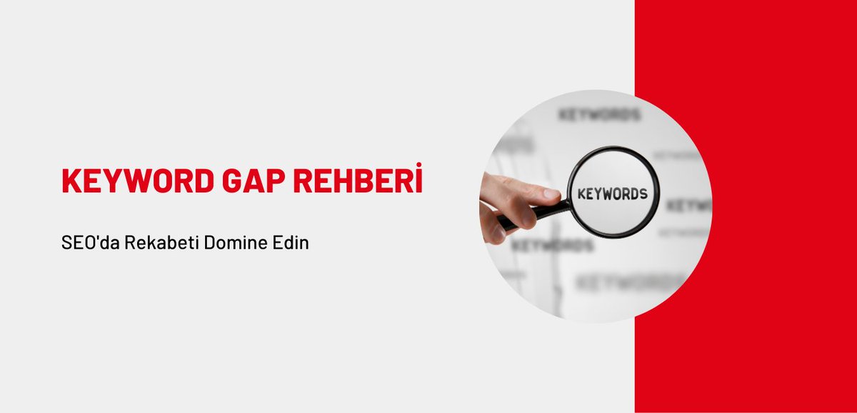 SEO stratejilerinde kilit rol oynayan Keyword GAP analizi, rakiplerinizin organik performansını gözlemlemek ve anahtar kelime fırsatlarını yakalayabilmek için başvurabileceğiniz önemli bir analizdir.

Boosmart ekibinden Yasemin Şahin, hazırladığı kapsamlı Keyword GAP rehberinde