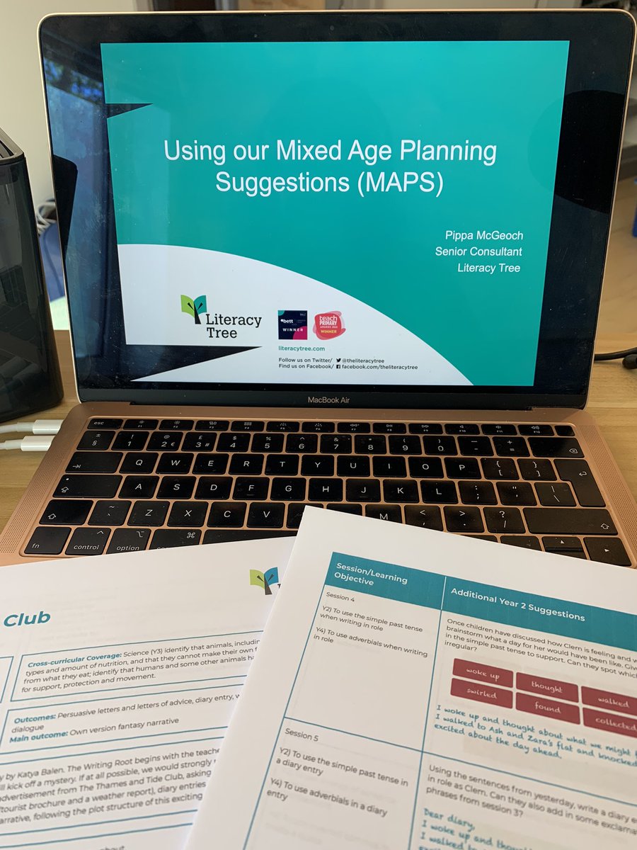 We are excited to welcome members from our small schools as we explore our Mixed Age Planning Suggestions this afternoon #TeachThroughaText @theliteracytree