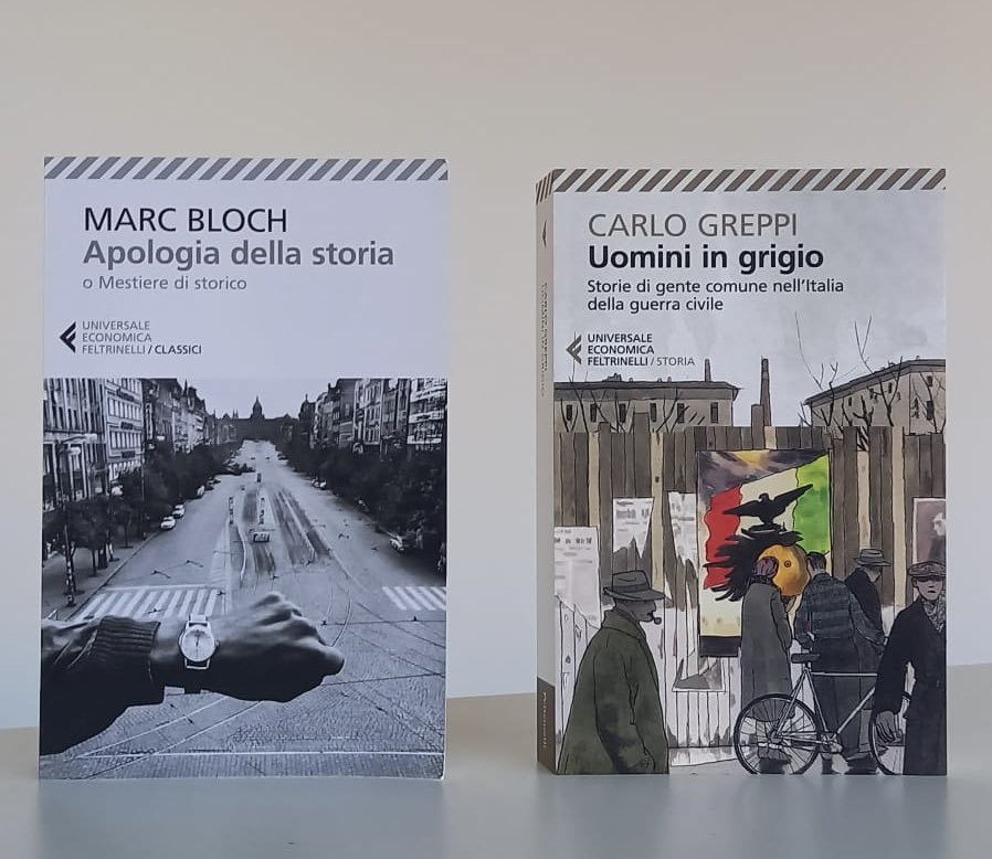 Torna oggi in libreria il mio “Uomini in grigio”, in Universale Economica, 8 anni dopo la prima edizione. Ne sono felice. Lo sono ancora di più perché in contemporanea esce la nuova edizione di “Apologia della storia” di Marc Bloch, uno dei libri più importanti del secolo scorso.